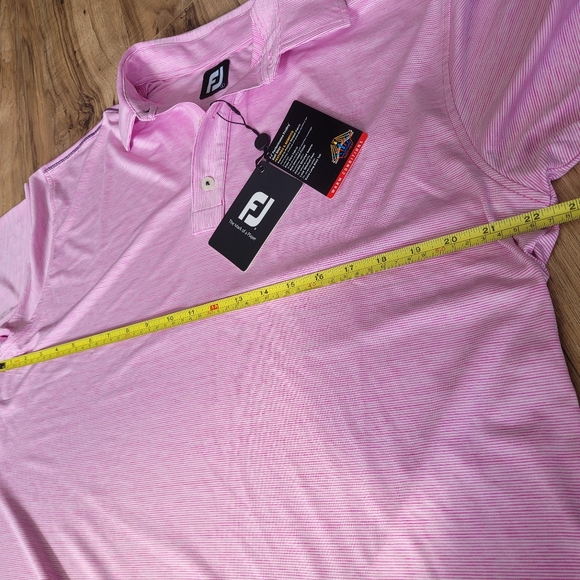 NWT Mens Footjoy Polo Shirt size L - Picture 7 of 10